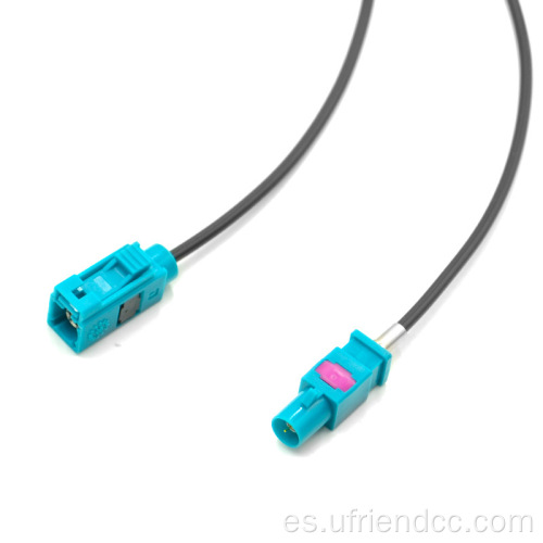 Cable coaxial de antena de radio de automóvil masculino a masculino